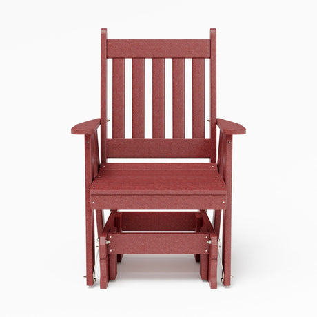Keystone Amish Co. Franklin Recycled Plastic Glider Chair