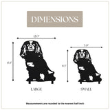 Cavalier King Charles Spaniel Garden Stake