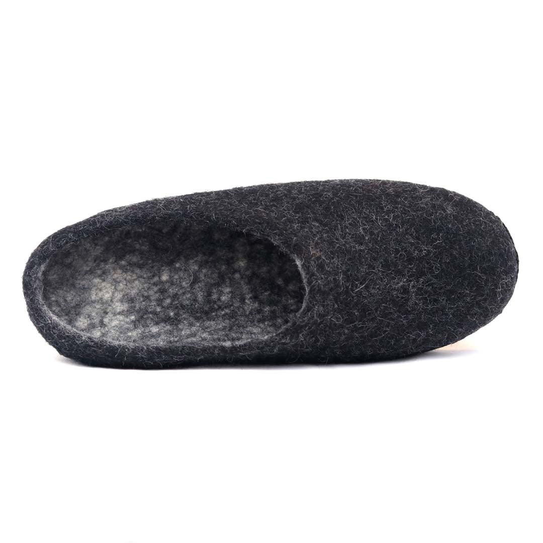Womens Astoria Noir Wool House Slippers