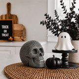 Tabletop Skull Statue