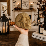 Tabletop Skull Statue
