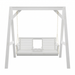 Amish Casual Console Porch Swing with A-Frame Stand
