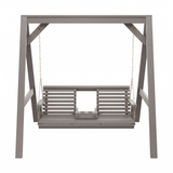 Amish Casual Console Porch Swing with A-Frame Stand
