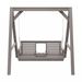 Amish Casual Console Porch Swing with A-Frame Stand