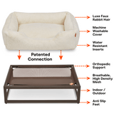 The FÜZI Elevated Dog Bed