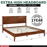 Panthera Solid Wood Bed Frame