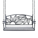 Live Casual Heavy Duty Mariposa Metal Porch Swing