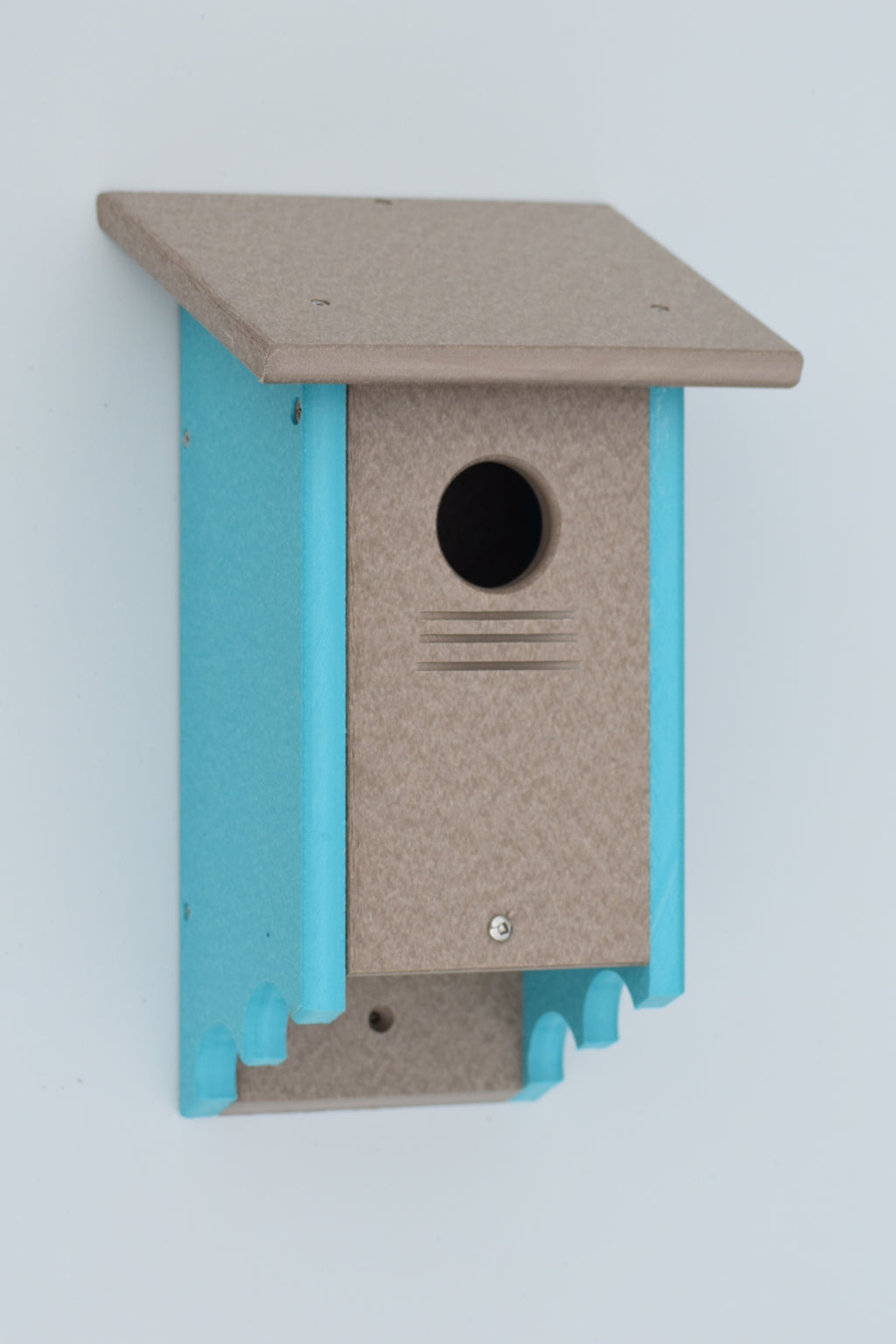 Poly lumber Blue Bird House for Bluebirds and Finches