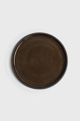 Handmade Stoneware Dinner Plates "Pumpernickel"