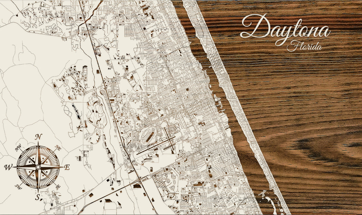Daytona, Florida Street Map