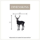 Deer - Buck Garden Stake