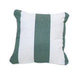 East Green Square Outdoor Accent Pillow