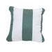 East Green Square Outdoor Accent Pillow