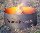 Portable Steel Fire Pit with Cooking Grate