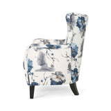 Floral Watercolor Accent Chair