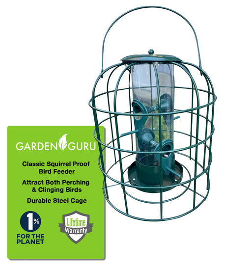 Squirrel Resistant Tube Bird Feeder