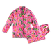 Womens Poplin Pajama Set