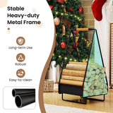 Metal Log Holder with Handle