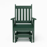 Keystone Amish Co. Franklin Recycled Plastic Glider Chair