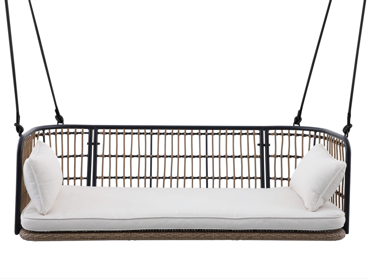 East Green Remy Porch Swing with Cushion