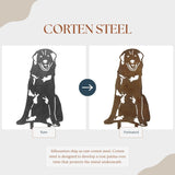 Great Pyrenees Garden Stake