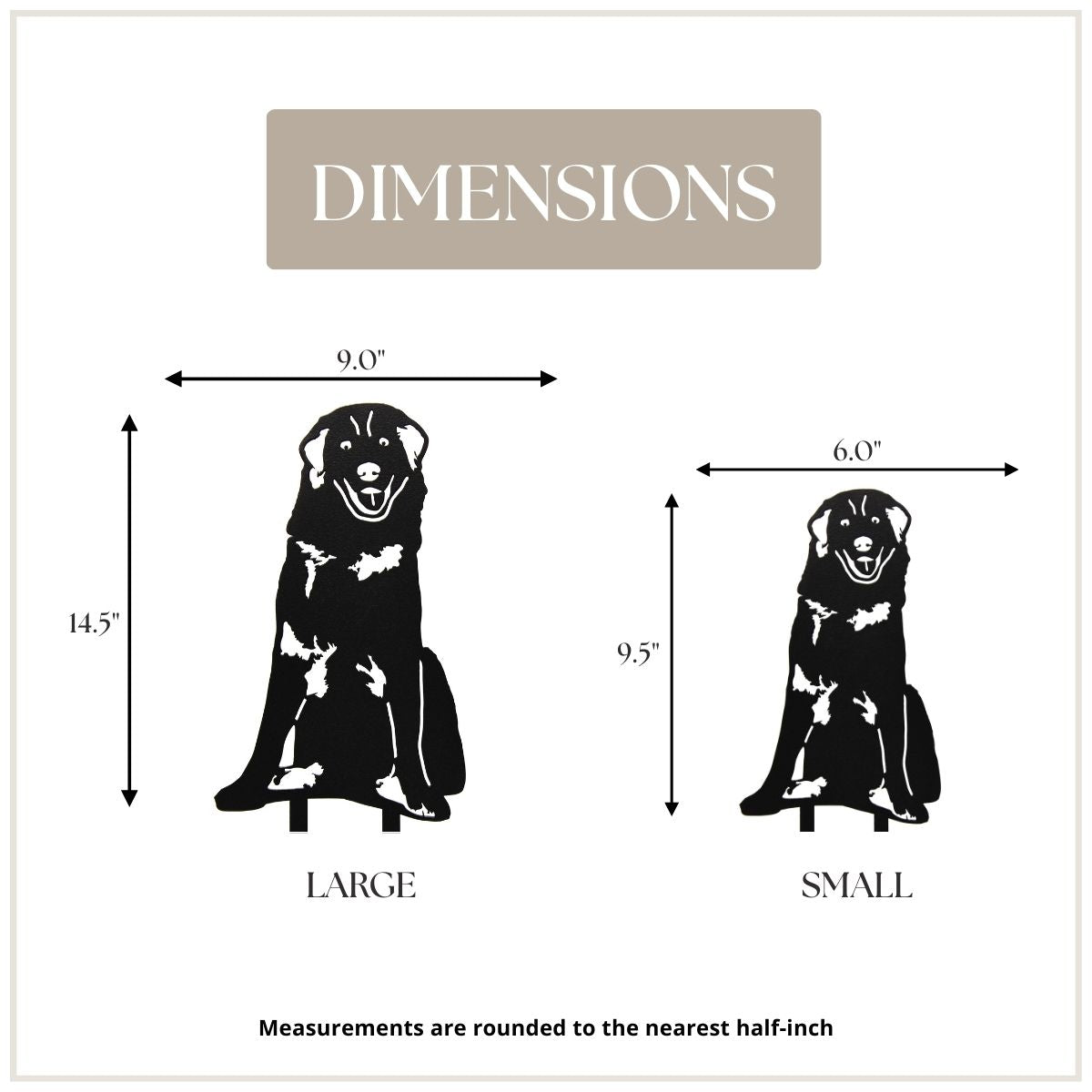 Great Pyrenees Garden Stake