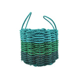 Green Ombre Rope Storage Basket