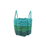 Green Ombre Rope Storage Basket