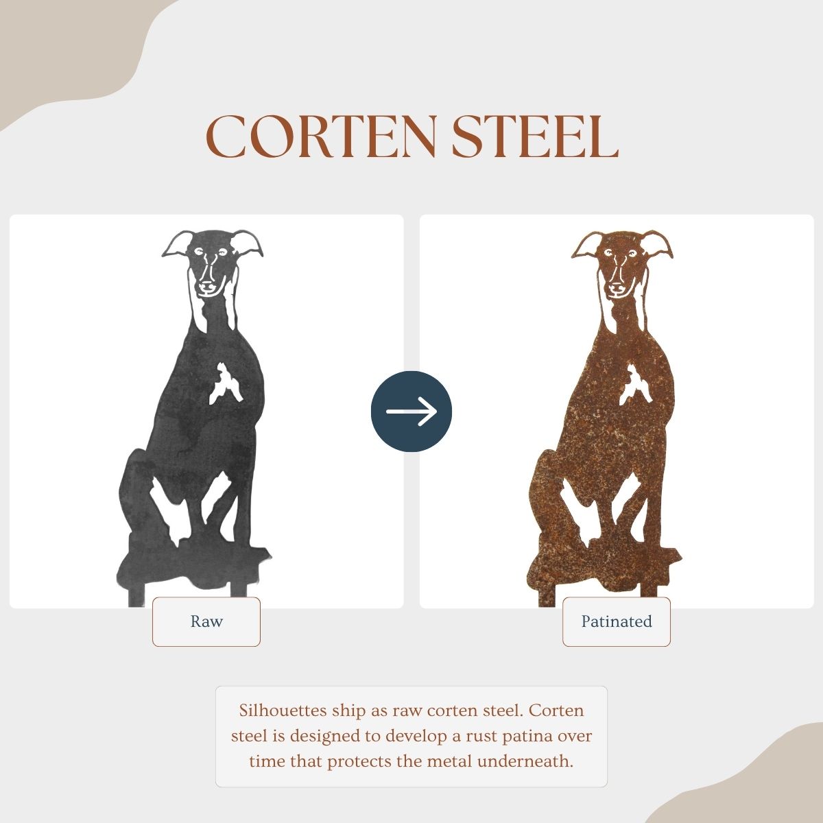 Greyhound Garden Stake