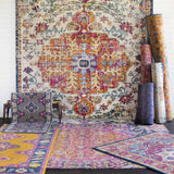 Burnt Orange Ojus Area Rug