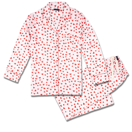Womens Poplin Pajama Set