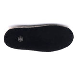 Mens Astoria Noir Wool House Slippers