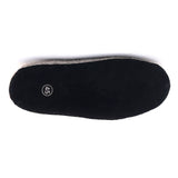 Mens Newport Noir Wool House Shoe
