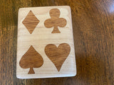 Handcrafted Wooden Playing Card Box