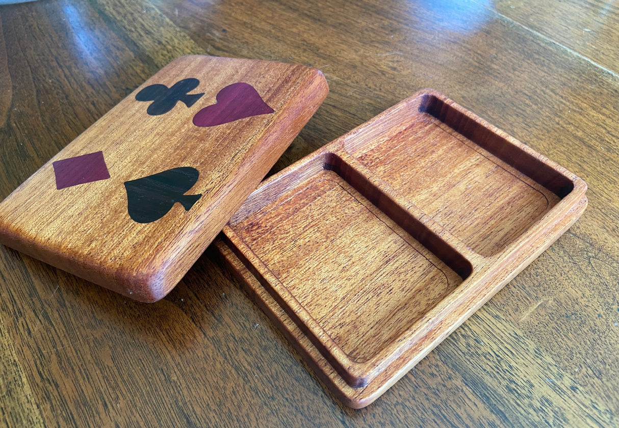 Handmade Bridge Set Box With Inlay