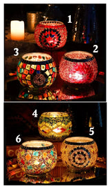 Mosaic Tea Light/Incense Decor