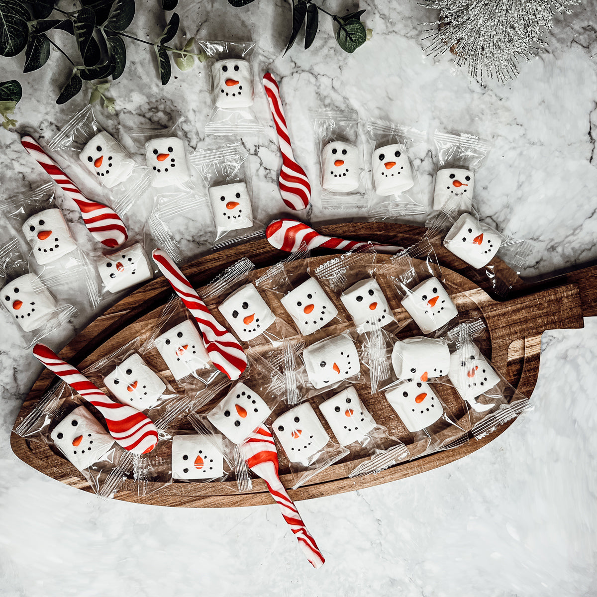 Snowman Marshmallows 24