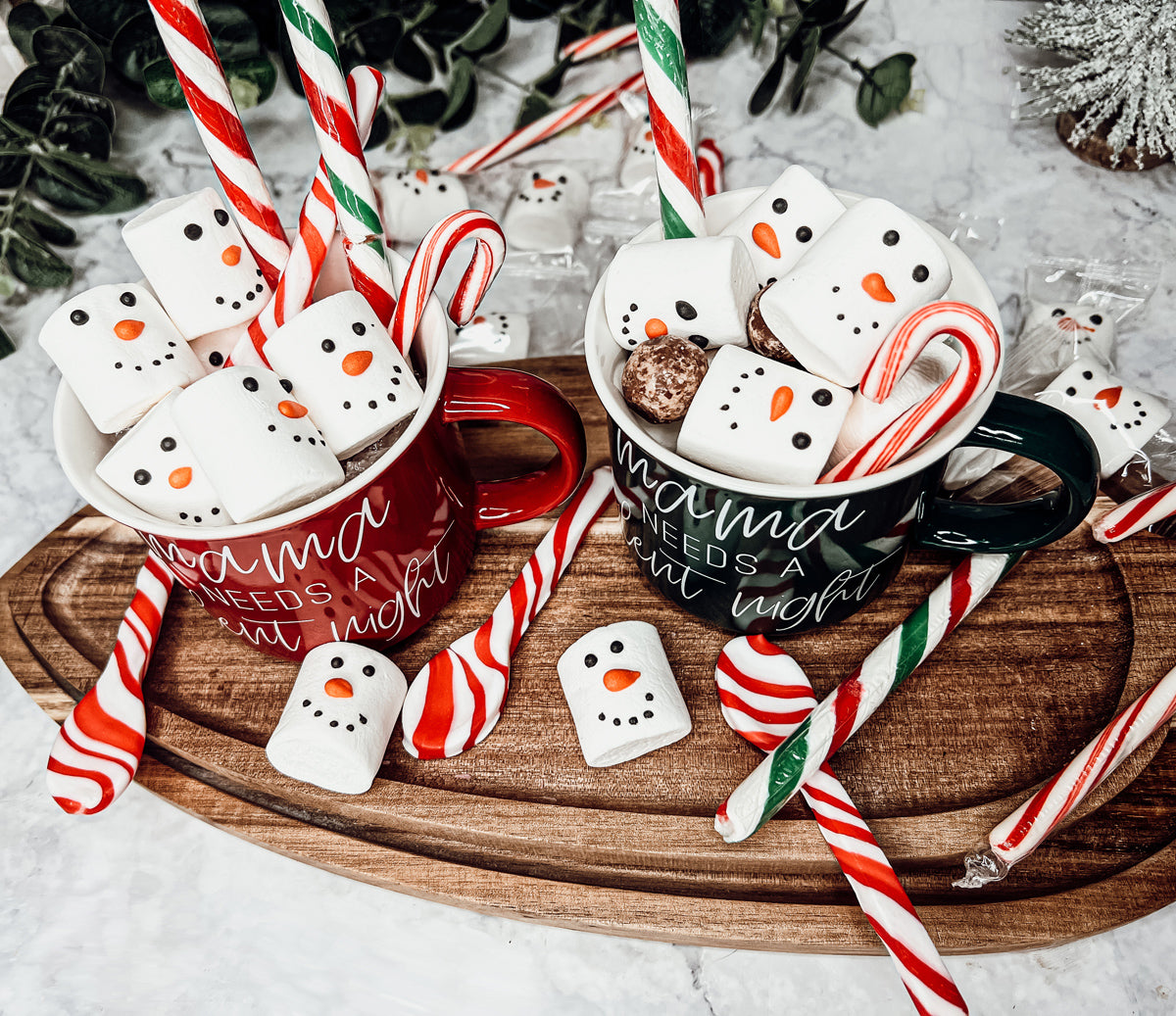 Snowman Marshmallows 24