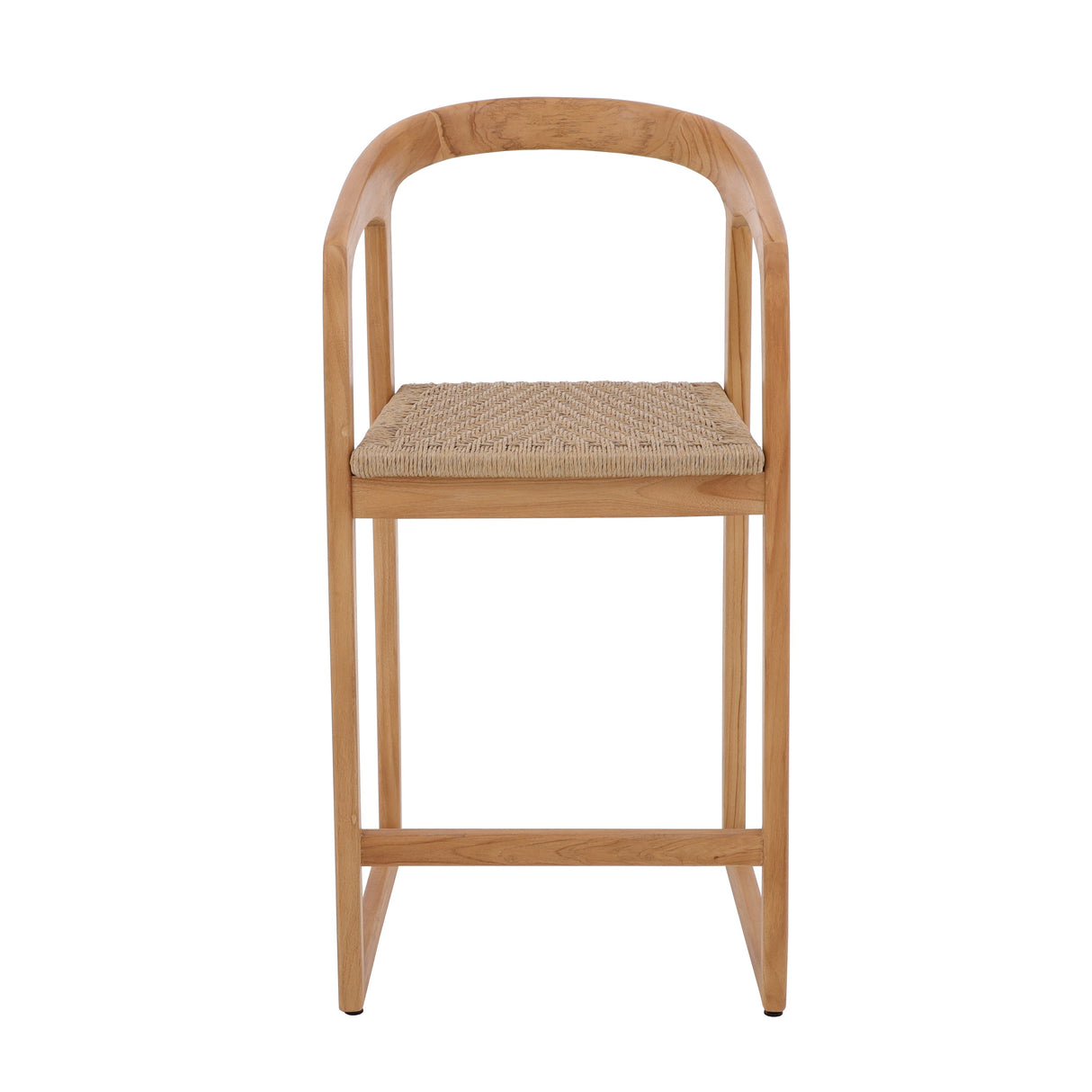 Ubud Natural Teak Indoor/Outdoor Bar Stool