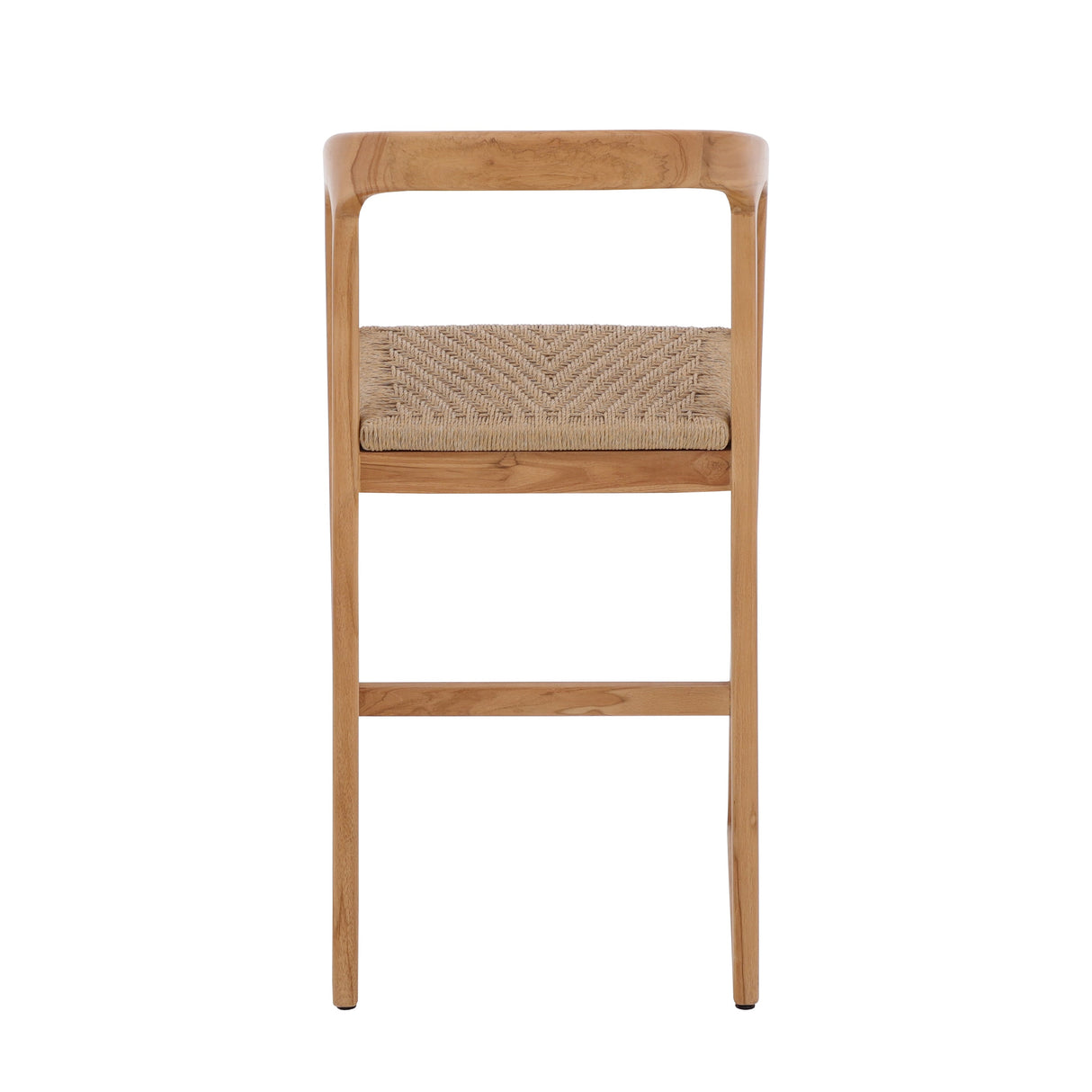 Ubud Natural Teak Indoor/Outdoor Bar Stool