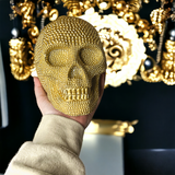 Tabletop Skull Statue