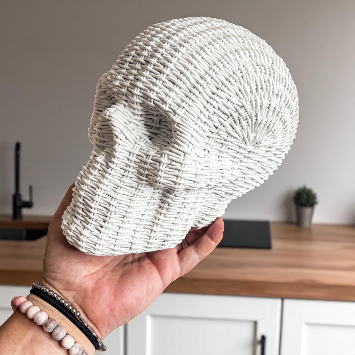 Skull Me Tabletop Statue