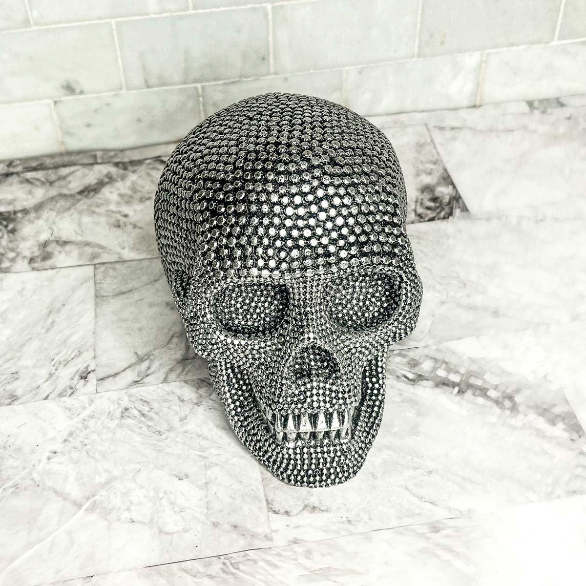 Tabletop Skull Statue