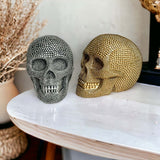 Tabletop Skull Statue