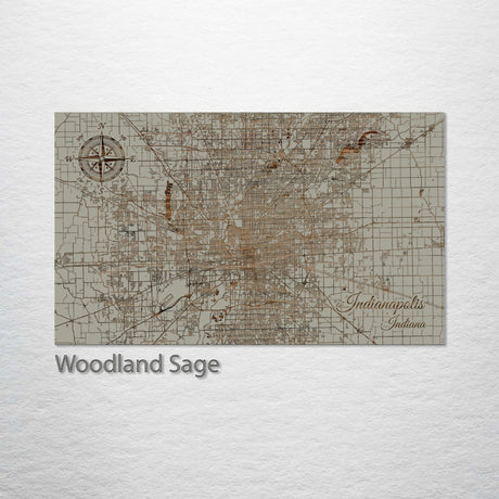 Indianapolis, Indiana Street Map