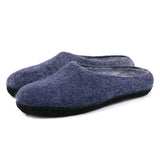 Mens Astoria Noir Wool House Slippers