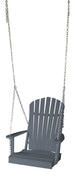 Keystone Amish Co. Adirondack Poly Composite Swing Chair