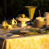 Ivory Flora Parlour Tablecloth
