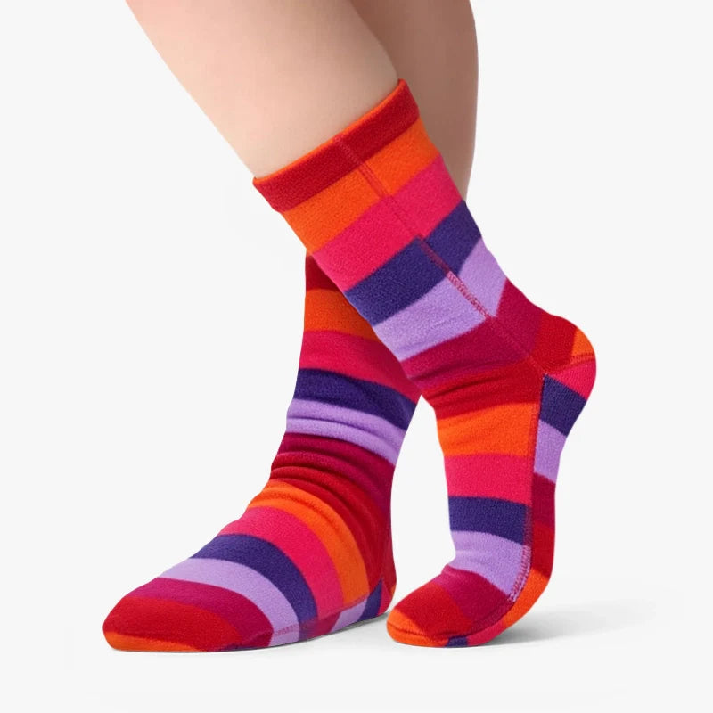 Polar Feet Fleece Socks - Jellybean