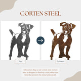 Jack Russell Terrier Garden Stake